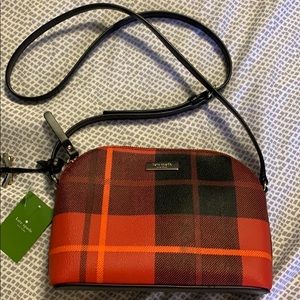 Kate Spade Brightwater Dr Woodland Plaid Red